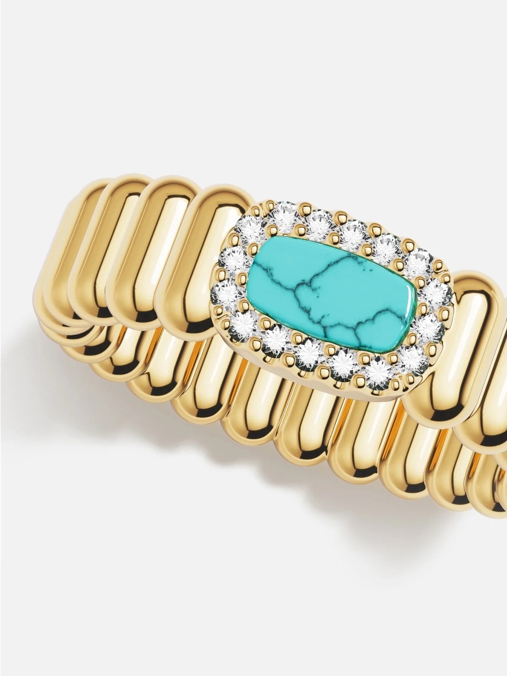 APM Monaco Les Calanques Turquoise Ring
